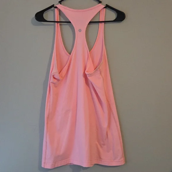 Lululemon Racerback Pink Tank Size 10 - Picture 2 of 4